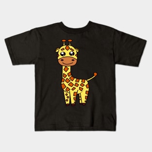 Cute Baby Giraffe Kids T-Shirt